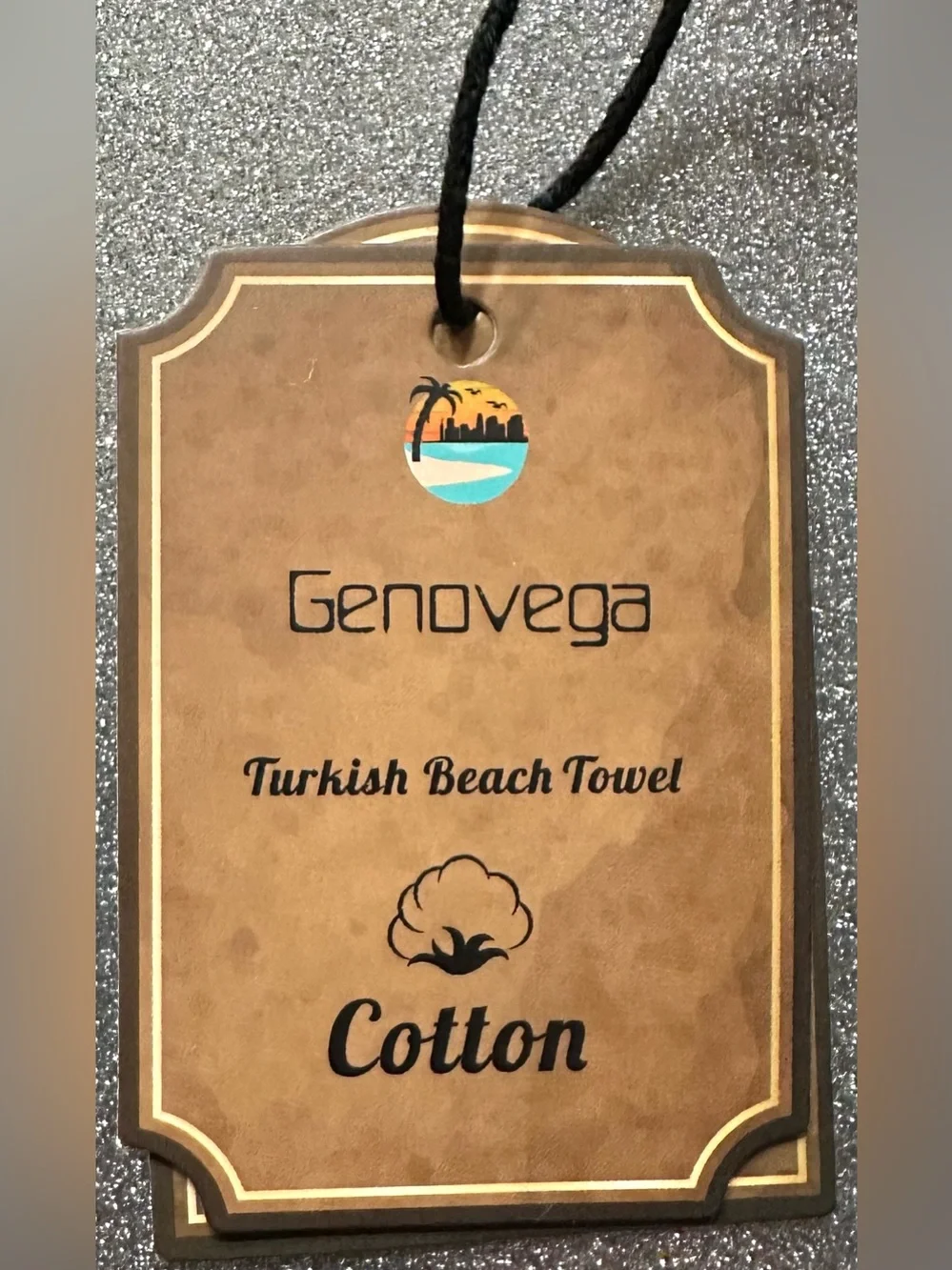 NEW, Turkish Beach Genovega Towel Quick Dry Sand Free Oversized Bath Swim Green